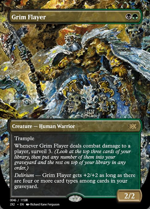 Magic the Gathering Card - Grim Flayer - MTG Circle