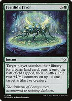 Magic the Gathering Card - Fertilid's Favor - MTG Circle