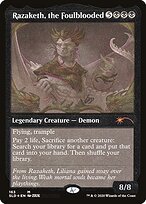 Magic the Gathering Card - Razaketh, the Foulblooded - MTG Circle