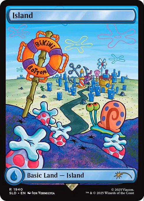 Magic the Gathering Card - Island - MTG Circle