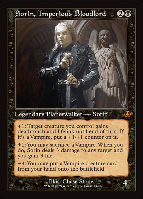 Magic the Gathering Card - Sorin, Imperious Bloodlord - MTG Circle