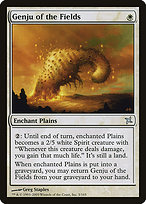 Magic the Gathering Card - Genju of the Fields - MTG Circle
