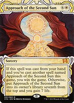 Magic the Gathering Card - Approach of the Second Sun - MTG Circle