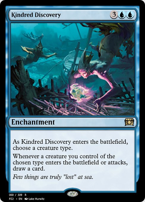 Magic the Gathering Card - Kindred Discovery - MTG Circle