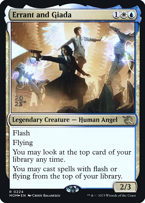 Magic the Gathering Card - Errant and Giada - MTG Circle