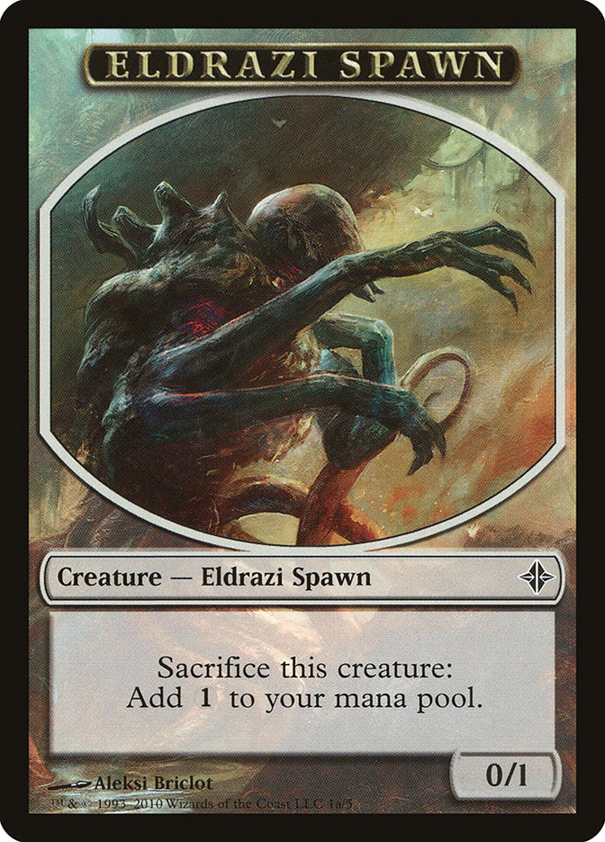 Magic the Gathering Card - Eldrazi Spawn - MTG Circle