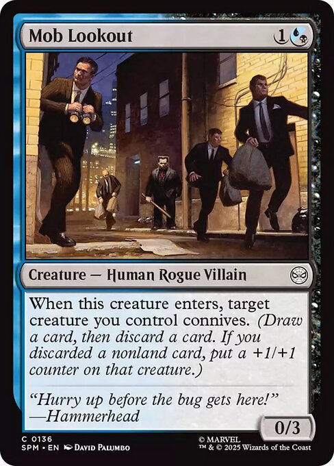 Magic the Gathering Card - Mob Lookout - MTG Circle
