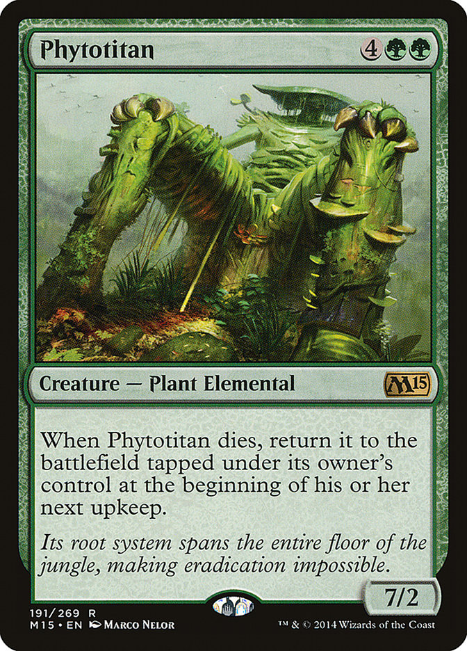 Magic the Gathering Card - Phytotitan - MTG Circle