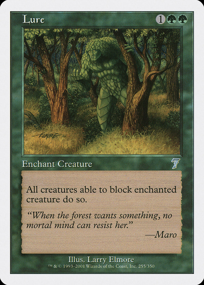 Magic the Gathering Card - Lure - MTG Circle