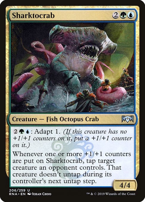 Magic the Gathering Card - Sharktocrab - MTG Circle