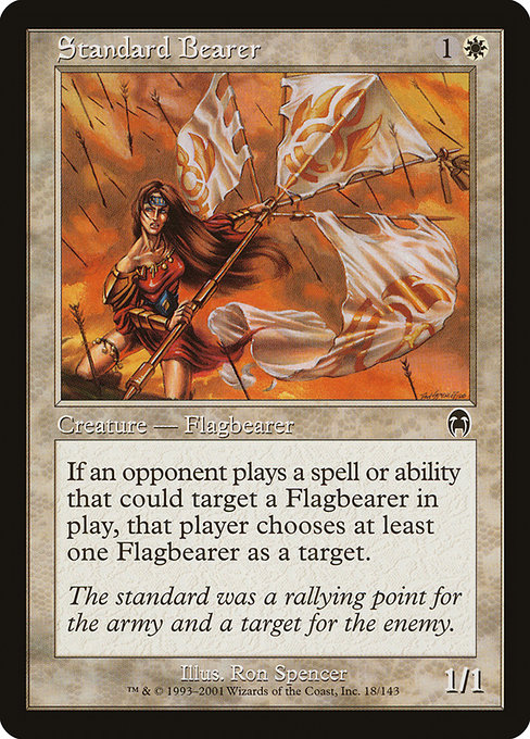 Magic the Gathering Card - Standard Bearer - MTG Circle
