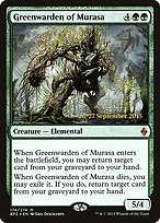 Magic the Gathering Card - Greenwarden of Murasa - MTG Circle