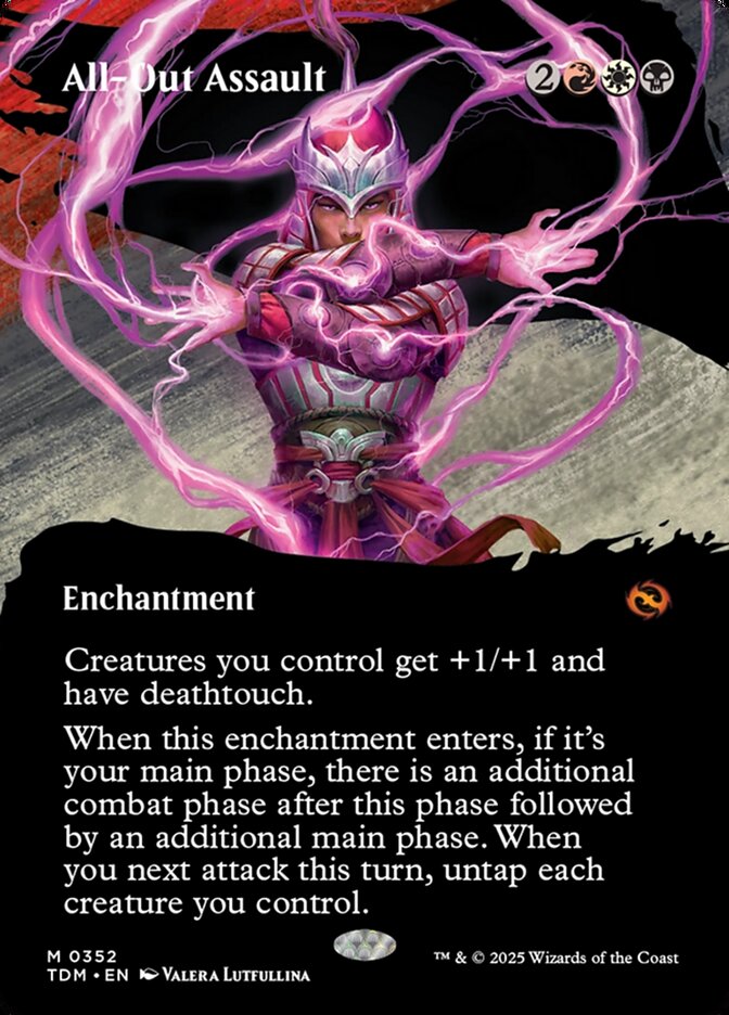 Magic the Gathering Card - All-Out Assault - MTG Circle