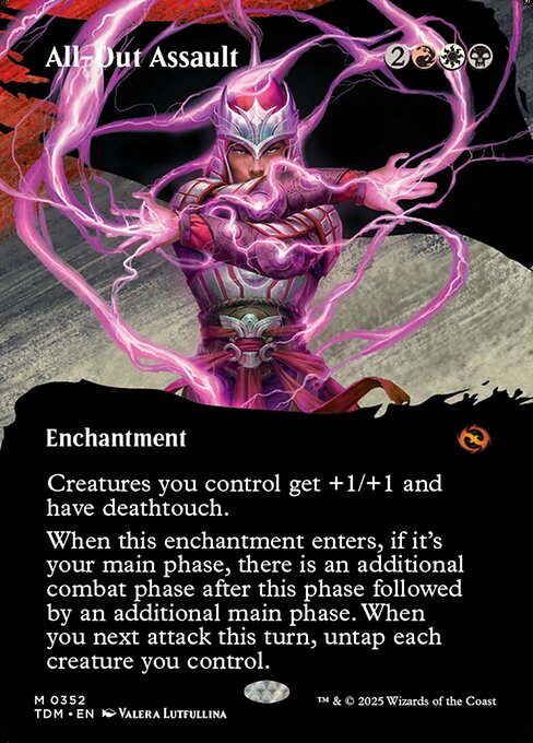 Magic the Gathering Card - All-Out Assault - MTG Circle
