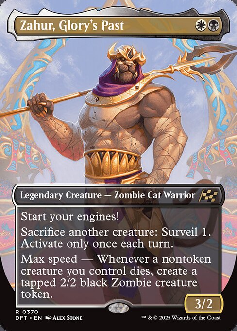 Magic the Gathering Card - Zahur, Glory's Past - MTG Circle