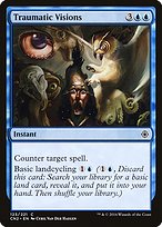 Magic the Gathering Card - Traumatic Visions - MTG Circle