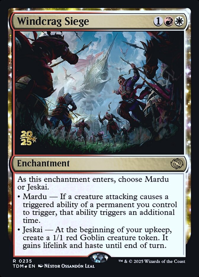 Magic the Gathering Card - Windcrag Siege - MTG Circle