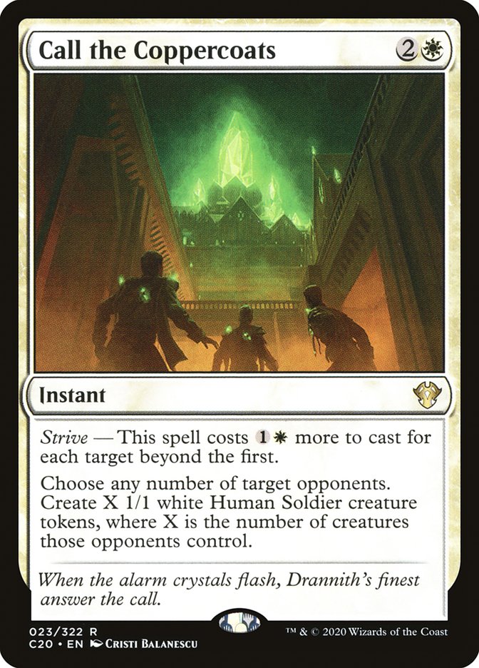Magic the Gathering Card - Call the Coppercoats - MTG Circle