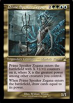 Magic the Gathering Card - Prime Speaker Zegana - MTG Circle