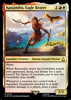 Magic the Gathering Card - Kassandra, Eagle Bearer - MTG Circle