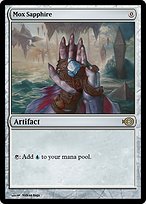 Magic the Gathering Card - Mox Sapphire - MTG Circle