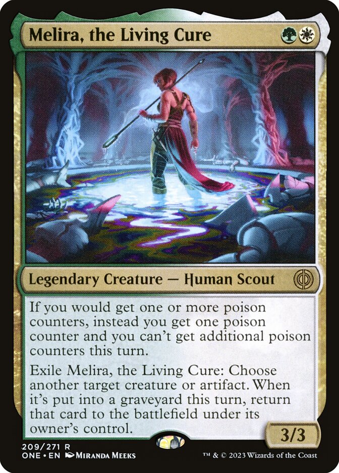 Magic the Gathering Card - Melira, the Living Cure - MTG Circle