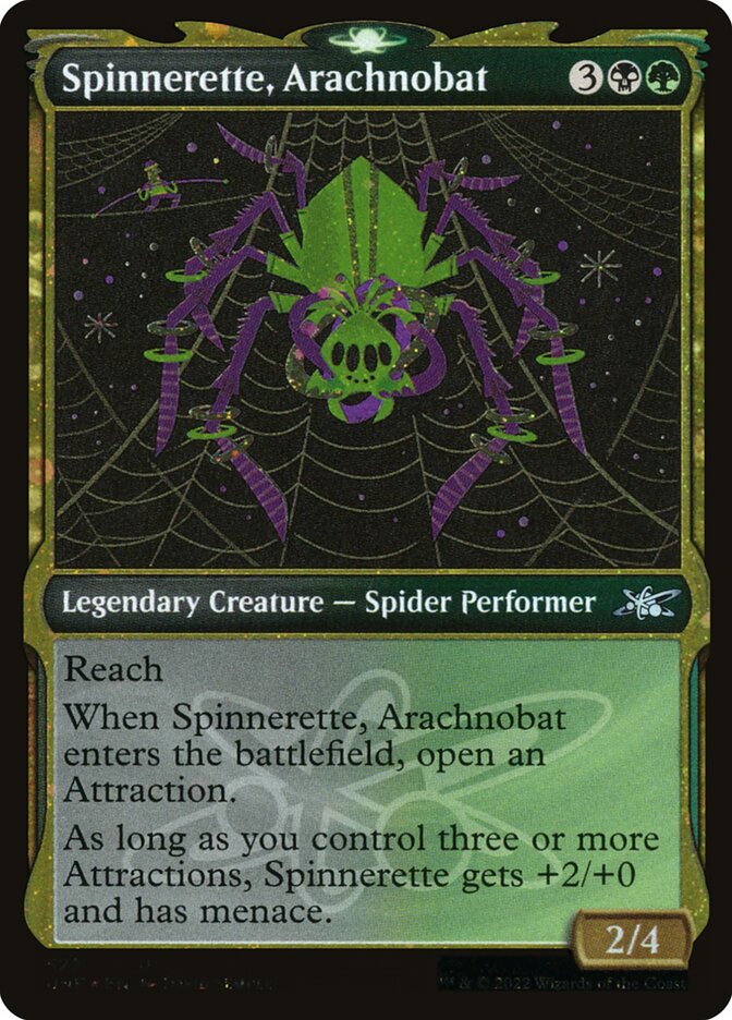Magic the Gathering Card - Spinnerette, Arachnobat - MTG Circle