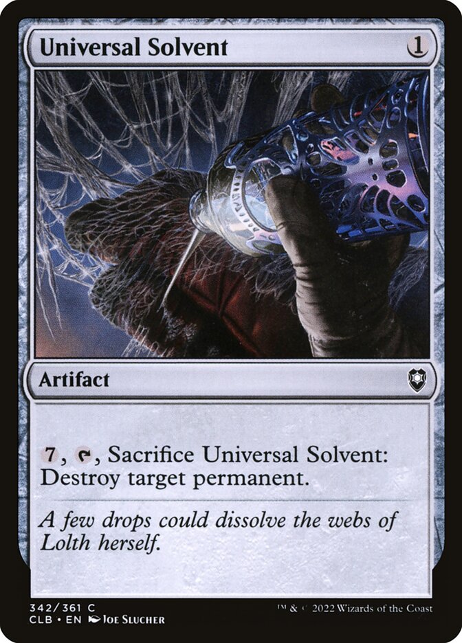 Magic the Gathering Card - Universal Solvent - MTG Circle