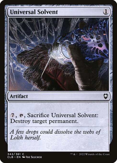 Magic the Gathering Card - Universal Solvent - MTG Circle
