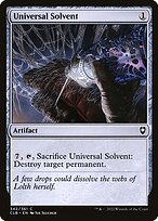 Magic the Gathering Card - Universal Solvent - MTG Circle