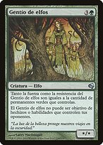 Magic the Gathering Card - Drove of Elves - MTG Circle