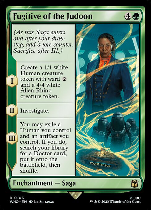 Magic the Gathering Card - Fugitive of the Judoon - MTG Circle