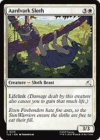 Magic the Gathering Card - Aardvark Sloth - MTG Circle