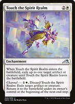 Magic the Gathering Card - Touch the Spirit Realm - MTG Circle