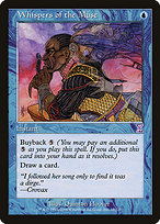 Magic the Gathering Card - Whispers of the Muse - MTG Circle