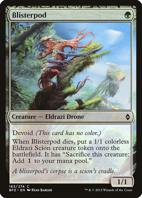 Magic the Gathering Card - Blisterpod - MTG Circle