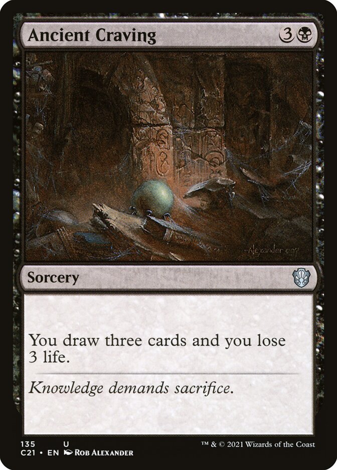 Magic the Gathering Card - Ancient Craving - MTG Circle