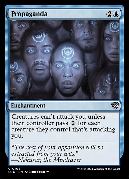 Magic the Gathering Card - Propaganda - MTG Circle