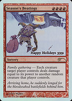 Magic the Gathering Card - Season's Beatings - MTG Circle
