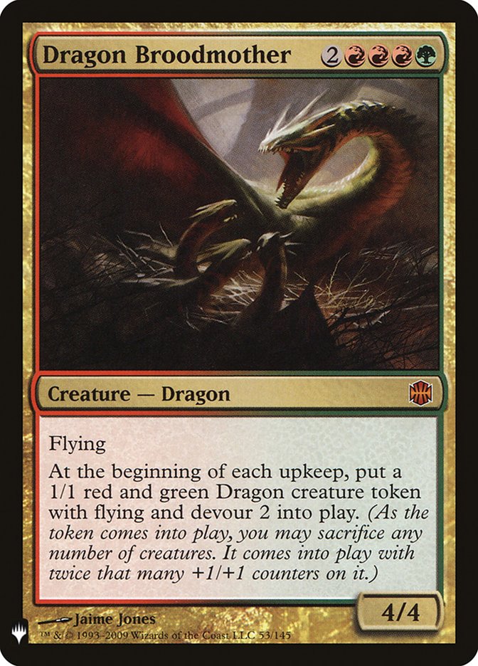 Magic the Gathering Card - Dragon Broodmother - MTG Circle