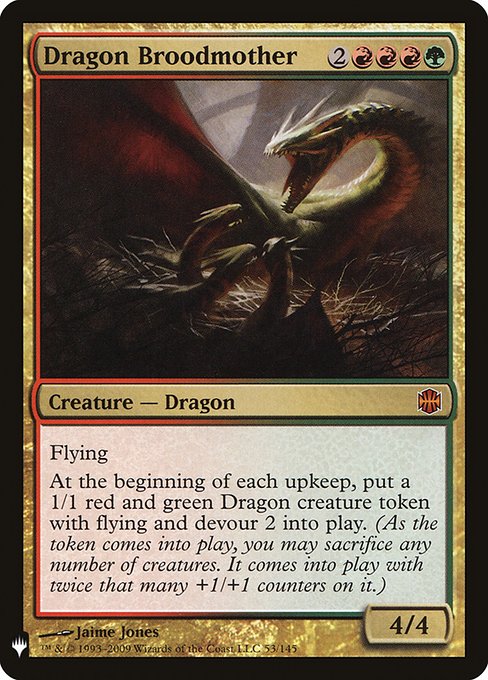 Magic the Gathering Card - Dragon Broodmother - MTG Circle