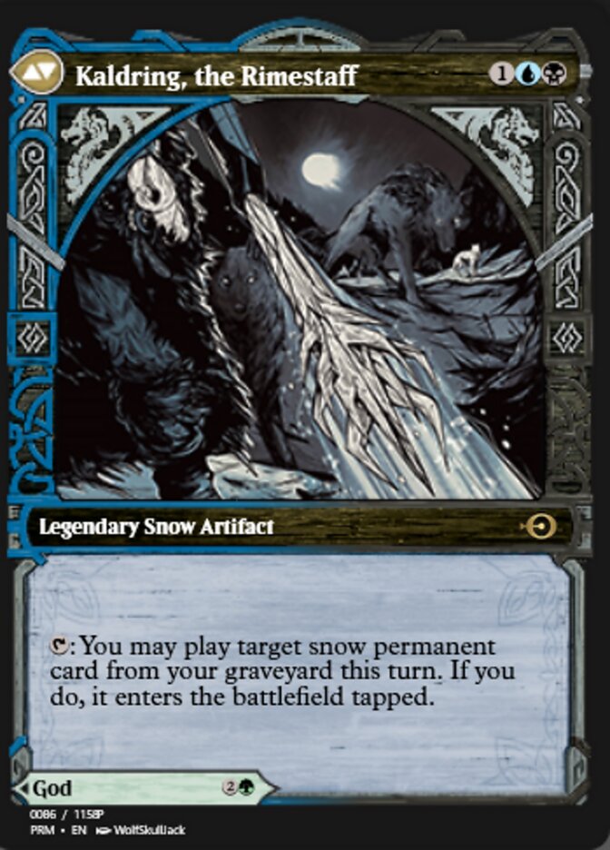 Magic the Gathering Card - Kaldring, the Rimestaff - MTG Circle