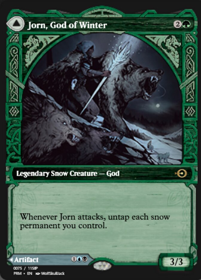 Magic the Gathering Card - Jorn, God of Winter - MTG Circle