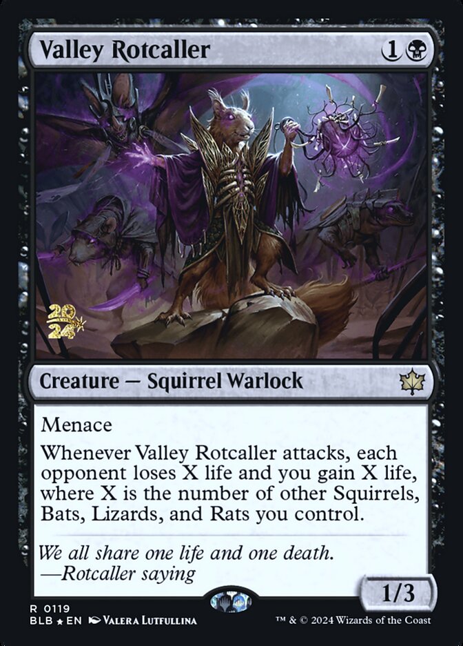 Magic the Gathering Card - Valley Rotcaller - MTG Circle