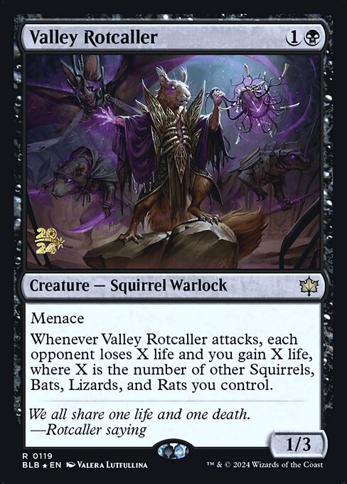 Magic the Gathering Card - Valley Rotcaller - MTG Circle