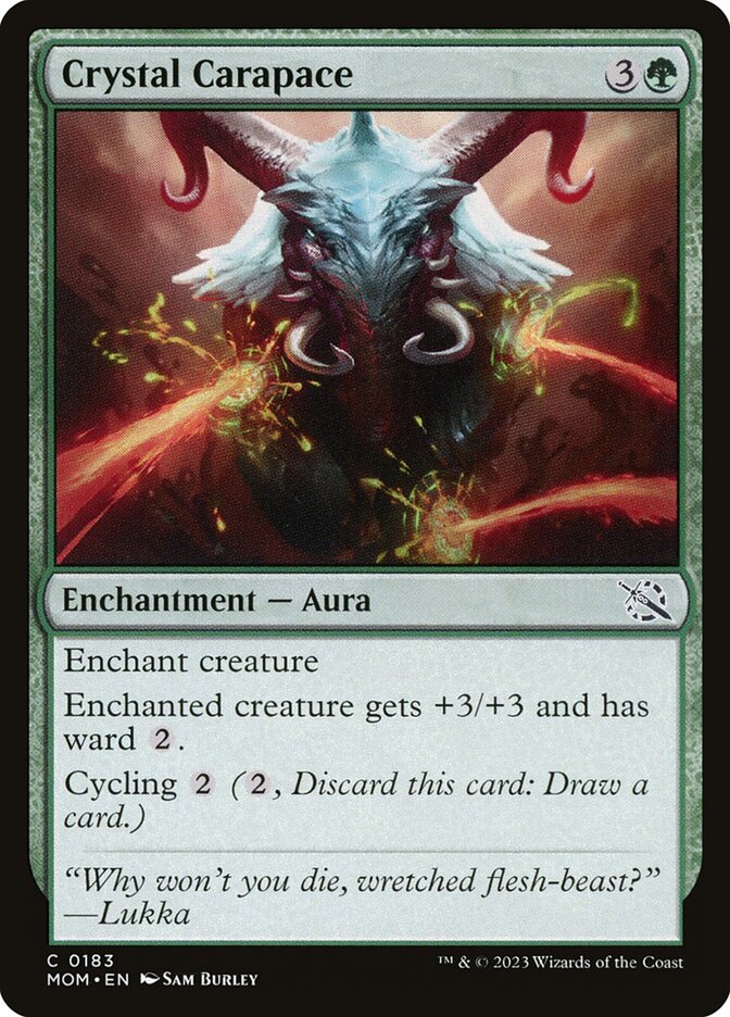 Magic the Gathering Card - Crystal Carapace - MTG Circle
