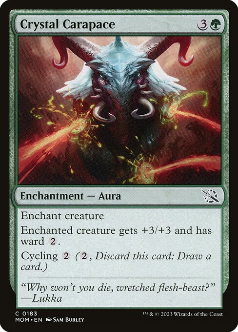 Magic the Gathering Card - Crystal Carapace - MTG Circle