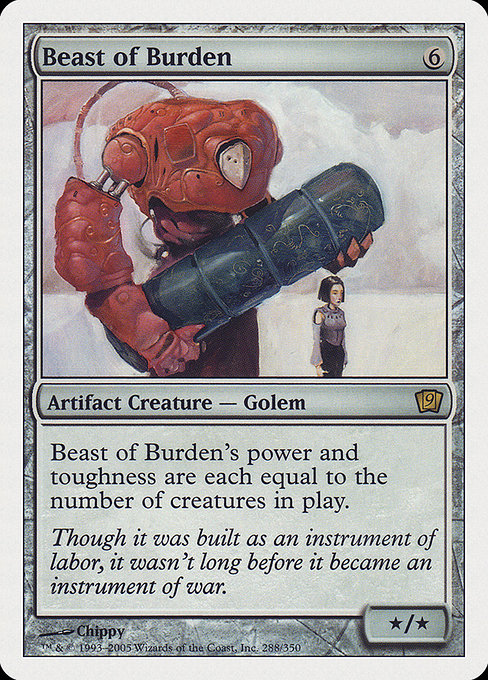 Magic the Gathering Card - Beast of Burden - MTG Circle