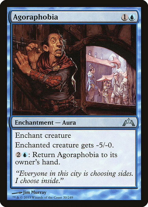 Magic the Gathering Card - Agoraphobia - MTG Circle