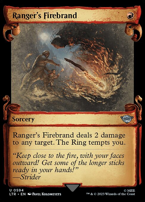 Magic the Gathering Card - Ranger's Firebrand - MTG Circle